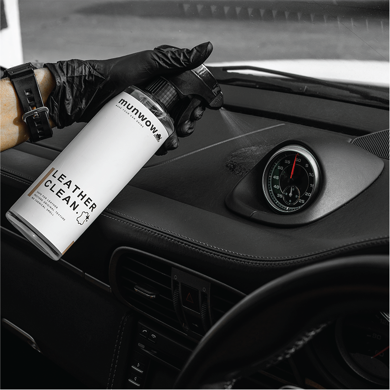 Munwow Leather Clean (ผลิตภัณฑ์ทำความสะอาดเบาะหนังคุณภาพสูง) Munwow Leather Clean - Image 2