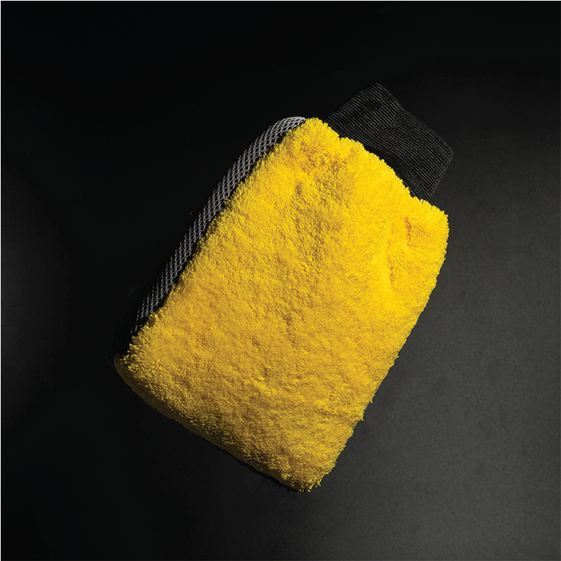 Munwow Slit Wash Mitt (ถุงมือล้างรถไมโครไฟเบอร์ขนนุ่มละมุนพิเศษ) Munwow Slit Wash Mitt - Image 3