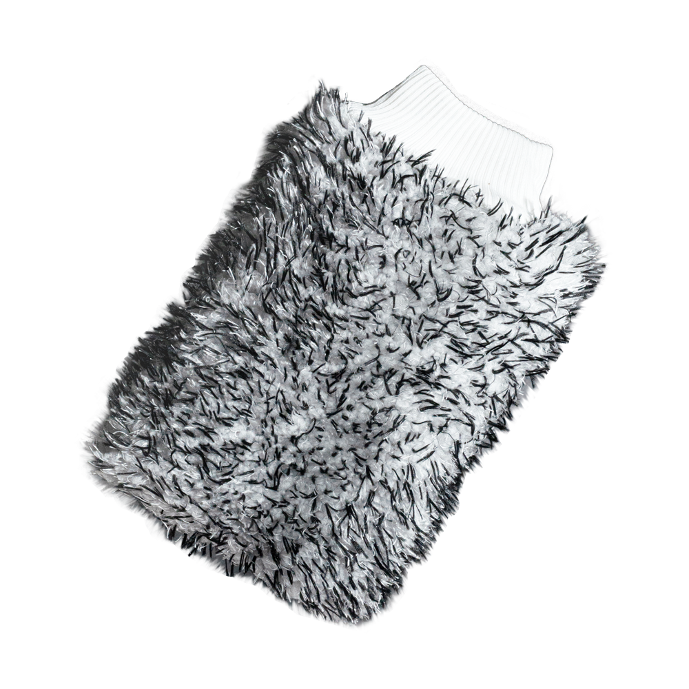 Munwow B&W Wash Mitt Munwow B&W Wash Mitt